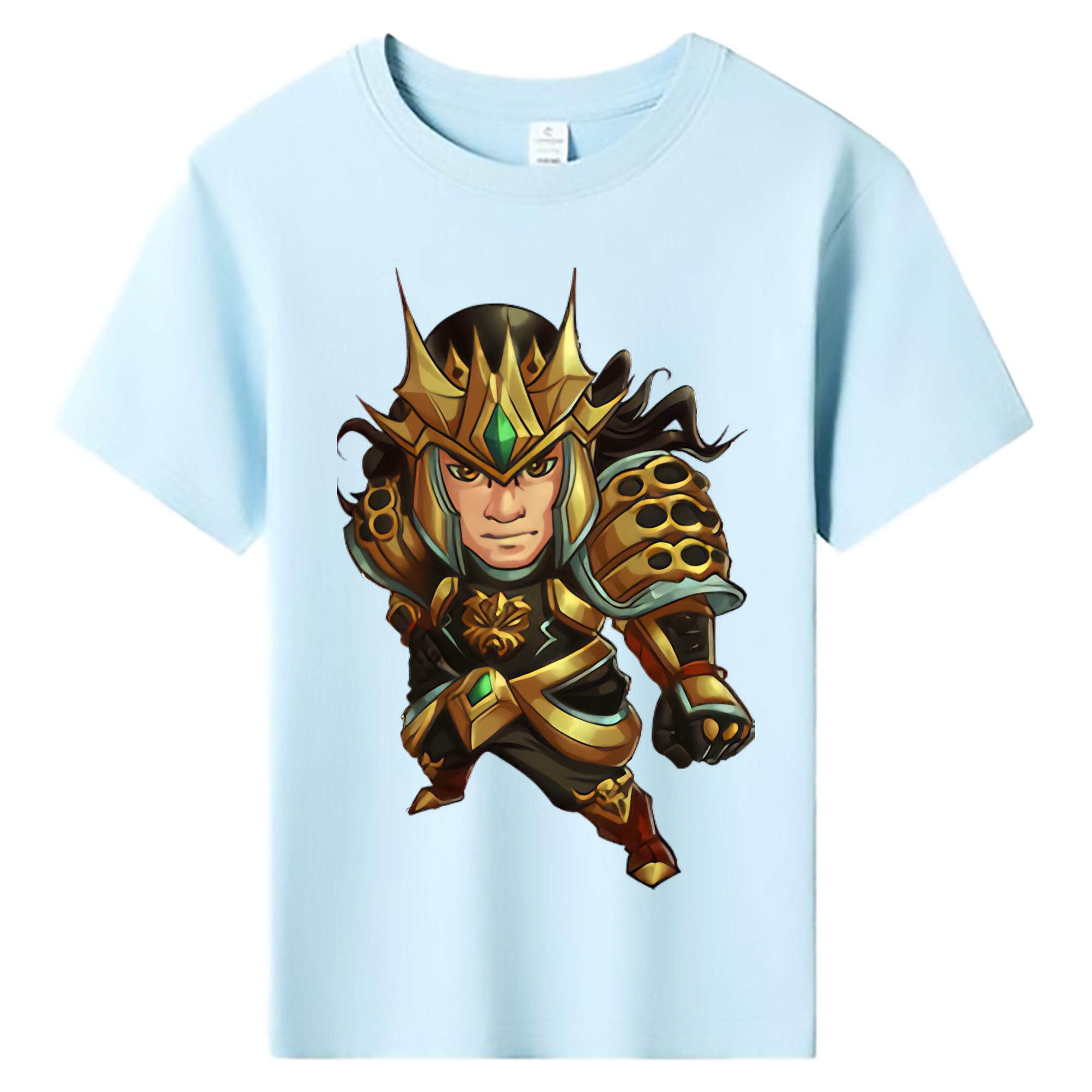 （画像用） リーグ・オブ・レジェンド League of Legends LOL 綿100％キッズTシャツ（フロントプリント）